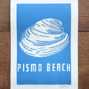 Pismo Beach Clam Print 5" x 7"