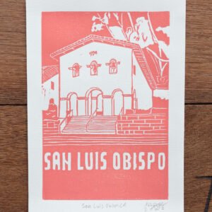 San Luis Obispo Mission Print 5" x 7"