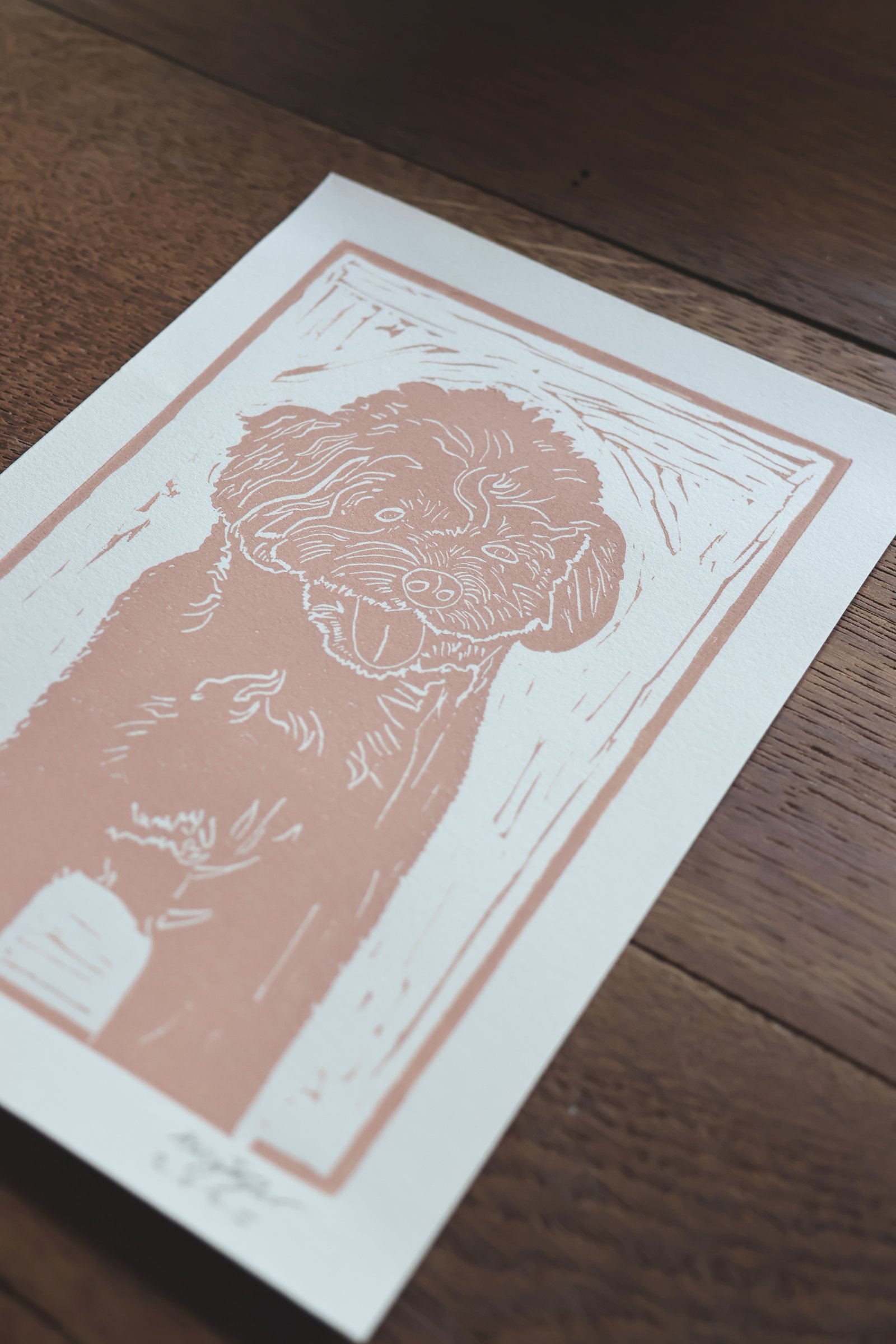 Dog Print 5" x 7" - Image 2