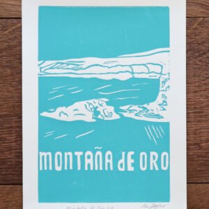 Montaña de Oro Print 5" x 7"