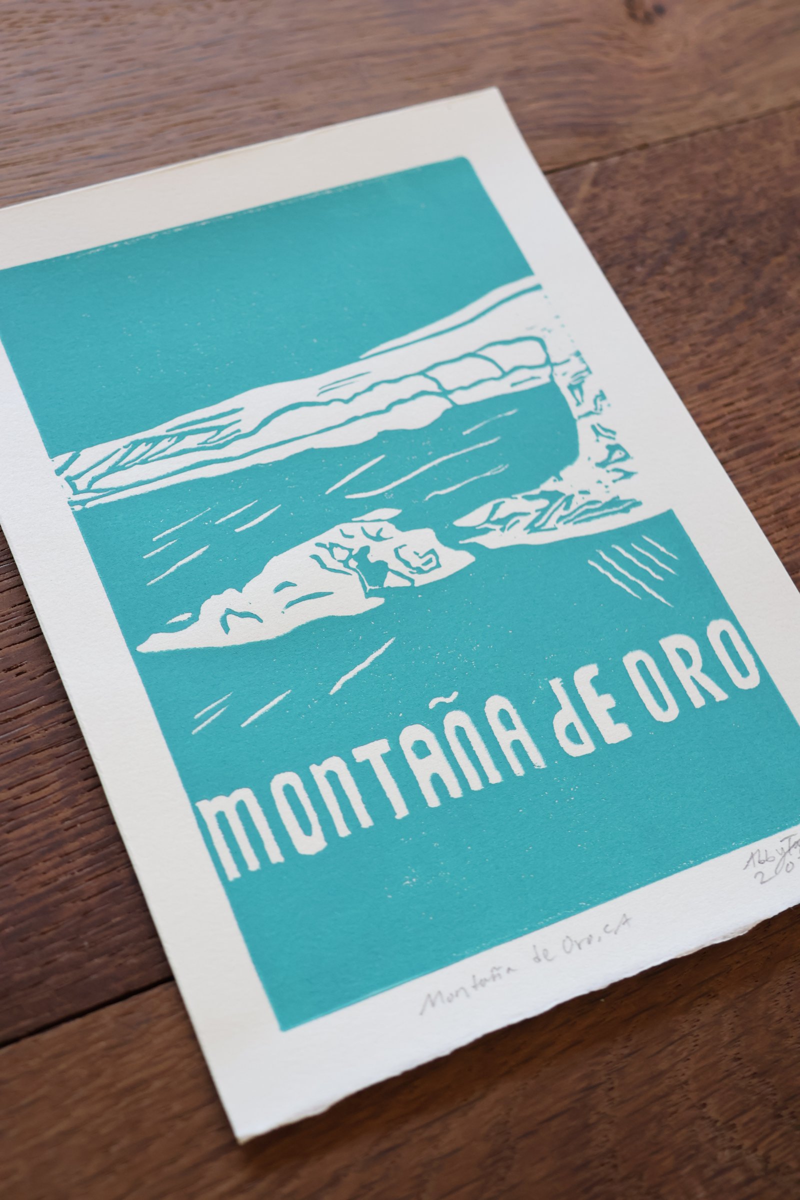 Montaña de Oro Print 5" x 7" - Image 2