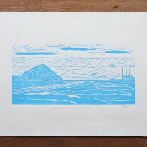 Sandspit Beach Morro Rock & Stacks Print 12" x 16"