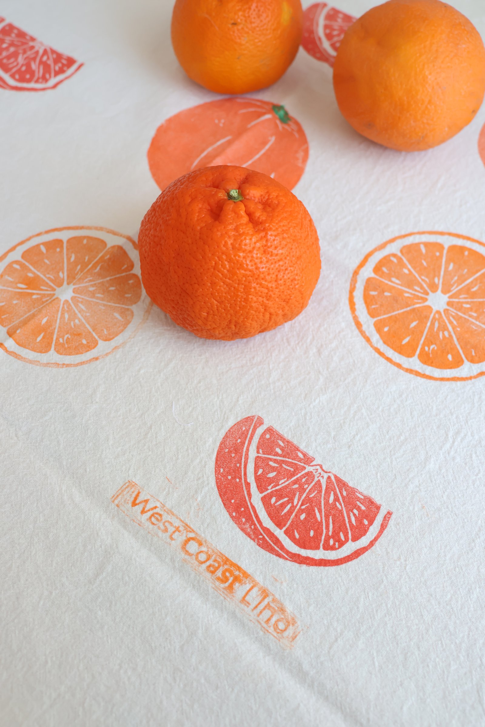 Orange Tea Towel - Image 3