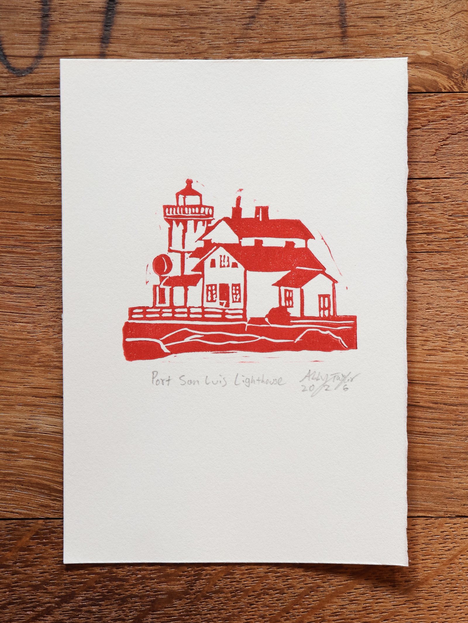Port San Luis Lighthouse Print 4" x 6"
