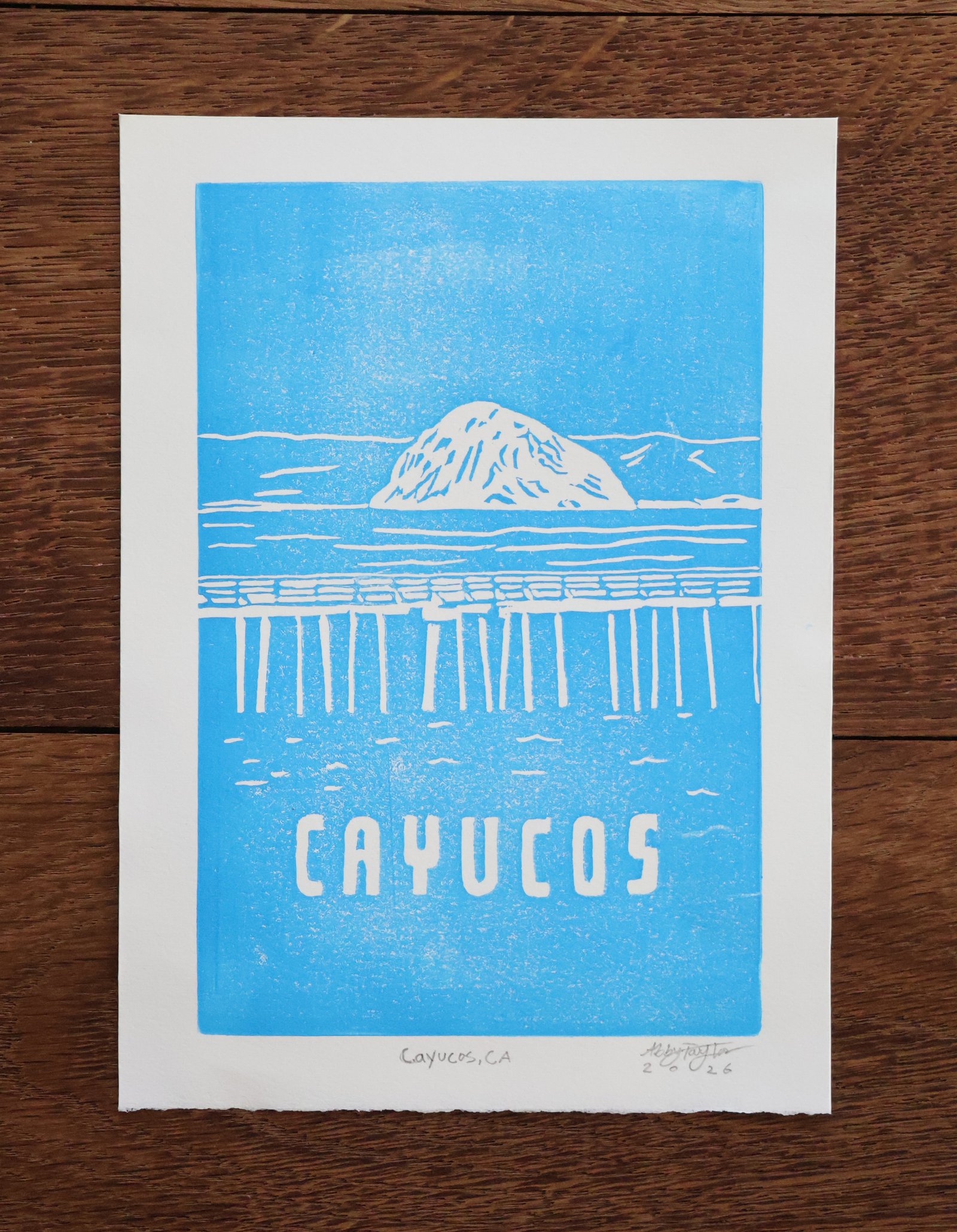 Cayucos Print 5" x 7"