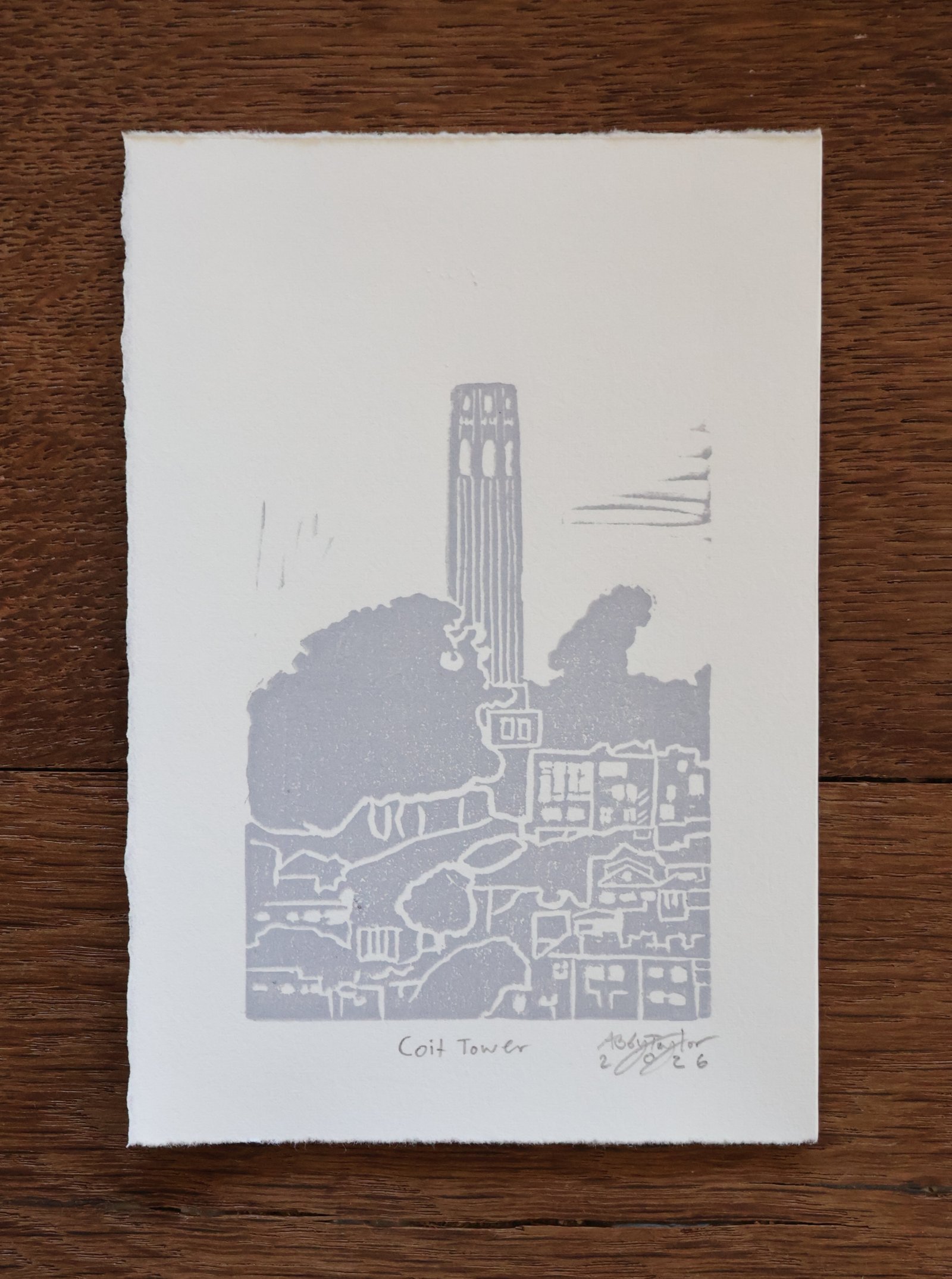 Coit Tower Print 4" x 6"
