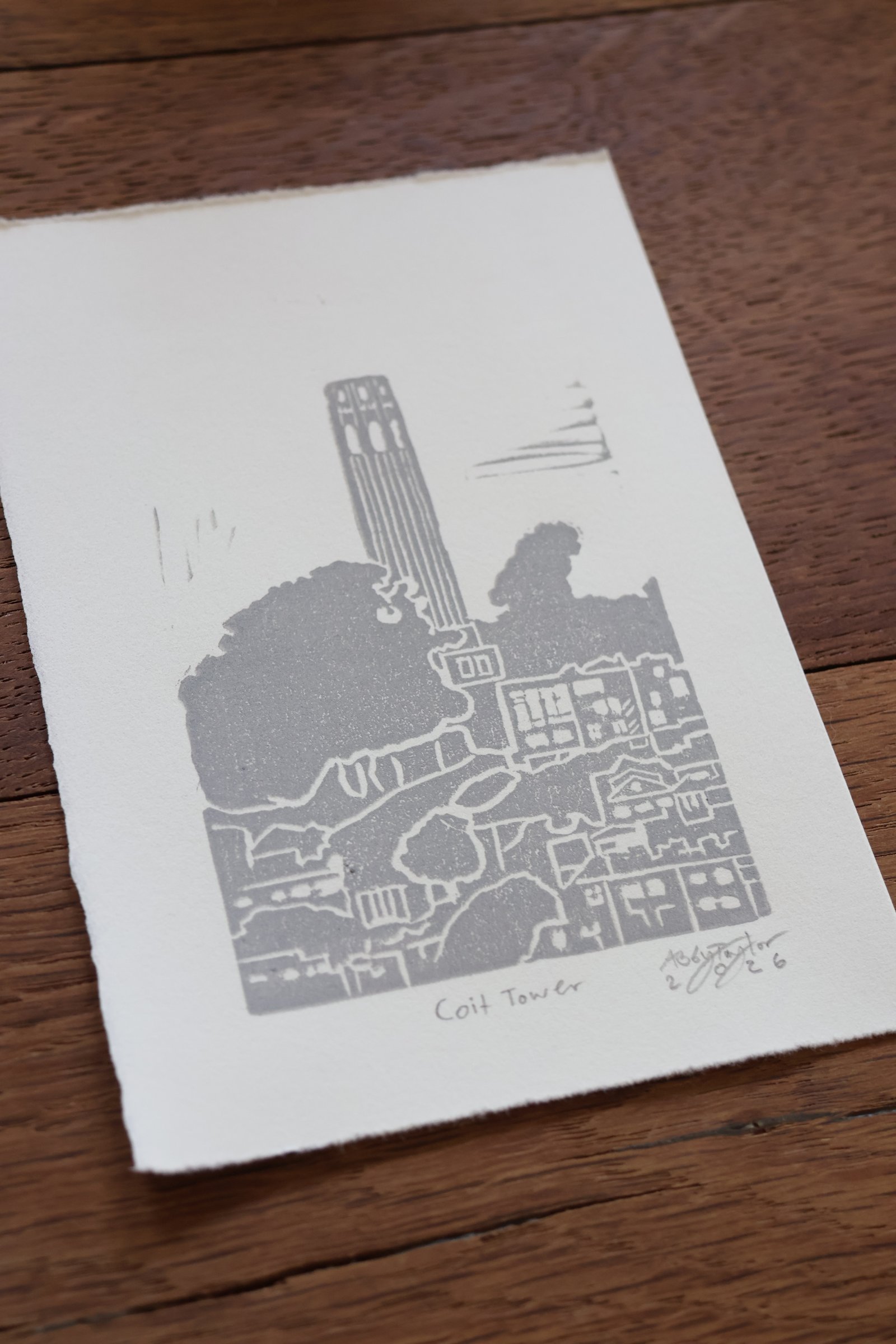 Coit Tower Print 4" x 6" - Image 2