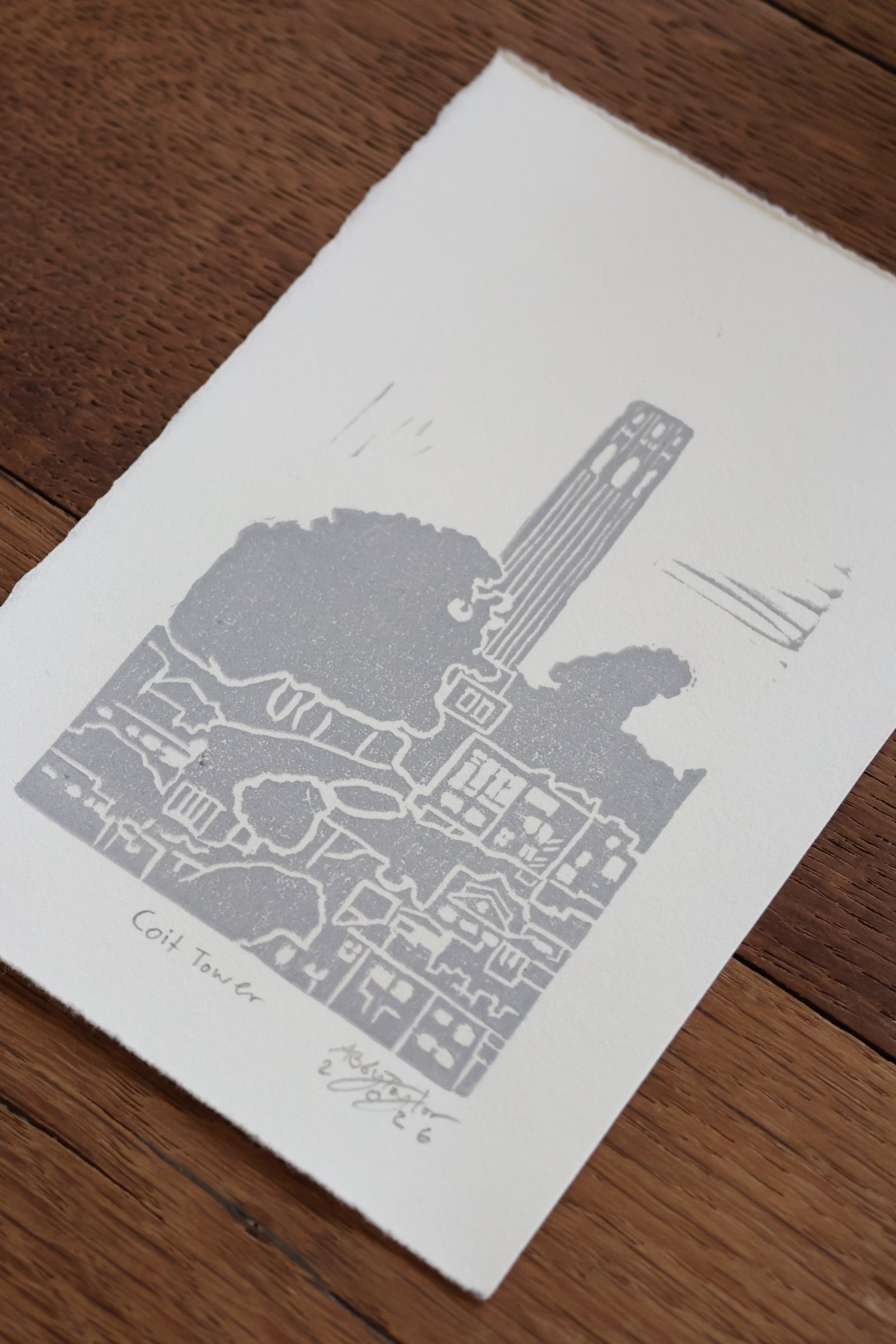 Coit Tower Print 4" x 6" - Image 3